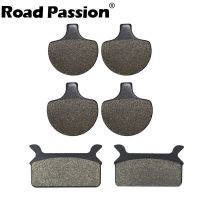 ‘；【。 Motorcycle Front Rear Brake Pads For Harley Touring FLT FLHT FLHTCI Road King FLHR FLHCI 1986 1987 1988 1989 1990-1999 FA94 201