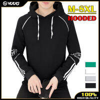 VUUG ชายเสื้อกันหนาว Hooded เวอร์ชั่นเกาหลีแขนยาว Pullover นักเรียนฤดูใบไม้ร่วงผ้าฝ้ายบวก Hoodie (M-8XL)