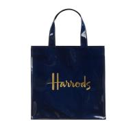 Harrods รุ่น Small Logo Shopper Bag สี Navy****พร้อมส่ง