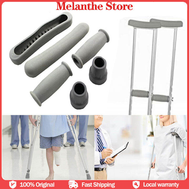 1 set Crutches Handle Replacement Covers Replacement Underarm Crutch