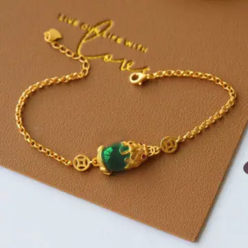 Chinese Zodiac Rabbit Nafu Bracelet Auspicious Lucky Jade Bunny Figurine  Pendant Bracelets Ladies Hand Chain Jewelry Accessories