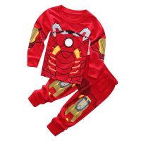 Iron Children Sleepwear Baby Sets Boys Cotton Nightwear Clothing