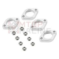 Silver Exhaust Flange For Kawasaki ZXR750 (1989 90 91 92 93 94 1995) Ninja ZX-9R (1994 95 96 1997) ZRX400 (1994-2008) 2000 01 02