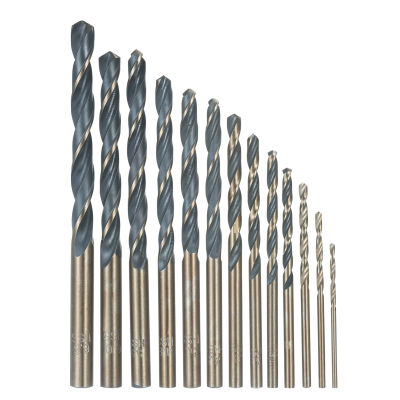 25Pcs High-Speed Steel Drill Bit Hard Metal HSS Twist Bit Stainless Steel Drilling Twist Drill Set with Storage Case