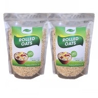 2kg hạt yến mạch Úc rolled oats mỗi túi 1kg làm ngũ cốc giảm cân, bột yến mạch, người tập gym, bổ sung chất dinh dưỡng thumbnail