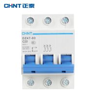 Chint D Type 25a เบรกเกอร์ Dz47-60 3P 6a 3a 4a 100a 10a 16a 20a 25a 32a 40a 50a 60a 80a ป้องกัน125a