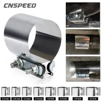 CNSPEED 2.0 2.25 2.5 2.75 3.0 4.0 4.5 Knalpot OD Pipa Lengan Coupler Pipa Knalpot Tabung Penjepit Bagian Perbaikan Baja Tahan Karat