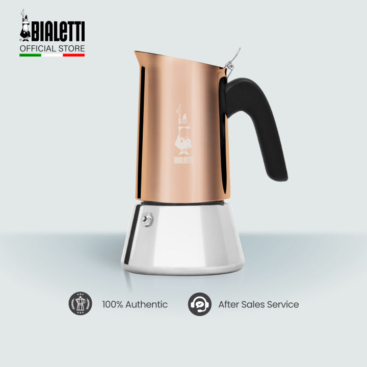 Buy Bialetti Venus Induction Copper Stainless Steel Moka Pot