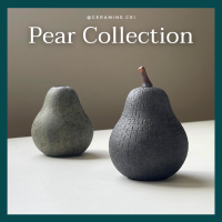 Pear Collection แจกันเนื้อพอชเลน แจกันตกแต่งบ้าน ของตกแต่งมินิมอล Ceramic Vase แจกันเซรามิค เกรดA