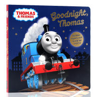 English original picture book Thomas and friends Thomas and his friends series goodnight Thomas good night Thomas childrens cardboard bedtime story book