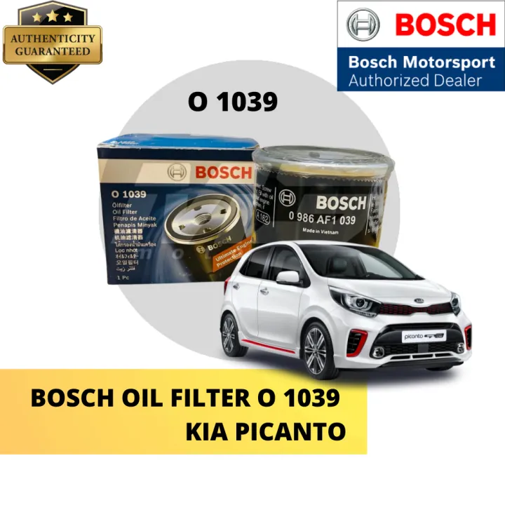 BOSCH Oil Filter C1039 for Kia Picanto Lazada PH
