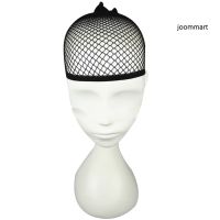 【JM】Women Elastic Nylon Wig Cap Open End Black Mesh Liner Short Fishnet Hair Net