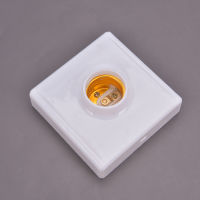 [Hot Sale] YONGDA?E27 LED Light Bulb Holder Round Square Fitting Socket Plug Switch Hanging Lamp