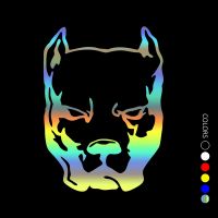 CS30940 Die Cut Vinyl Decal Pitbull Car Sticker Waterproof Auto Decors on Car Body Bumper Rear Window