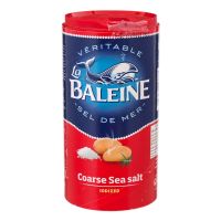 ลาบาเลนเกลือทะเลบริโภคบดหยาบเสริมไอโอดีน 500กรัม ✿ La Baleine Coarse Iodized Sea Salt 500g.