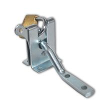 【CW】 Electroplated Door Lock Hasp Latch for Garden Fence Self-locking gate latch automatic gravity lever