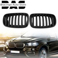 เหมาะสำหรับ BMW X5 X6 E70 E71 2007-2013เดี่ยวตบกันชนหน้าไตกระจังแข่งย่าง Air Intake หม้อน้ำยามตกแต่งรถ