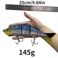 Huge Fishing Lure 25cm/9.84in 145g Multi Section Bait 4-Segment Perfect Fishing Tackle For Maximum Fishing Catch