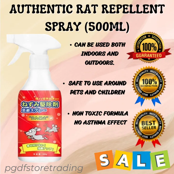 Best Seller AUTHENTIC RAT REPELLENT SPRAY 500ml Safe & Sound Rat