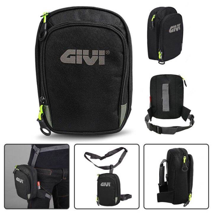 GIVI Motorcycle Drop Leg Bag Motorbike Riding Waist Bag Fanny Packs Dirt Bike Cycling Thigh Pack