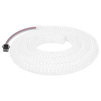 WS2812B รอบ Reticulate Neon LED Strip 1-5M 360องศาสมาร์ท RGBIC ยืดหยุ่นซิลิคอน Light เทปกันน้ำ IP67 DC5V