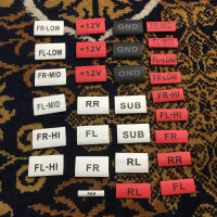 -【=】ท่อหดความร้อนคุณภาพสูง ฉนวนกันความร้อนทนไฟ Retrofit Wire Heat Shrink Tube ท่อหดความร้อนด้วยตัวพิมพ์ตัวอักษร