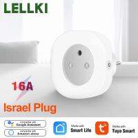 [HOT GELLXKOWOIGHIO 527] Tuya Smart Socket ปลั๊ก Wifi ของอิสราเอลที่เชื่อมต่อ16A 220V ฝรั่งเศสบราซิลสหราชอาณาจักรเกาหลี SmartLife Yandex Alice Alexa จัดส่งฟรี