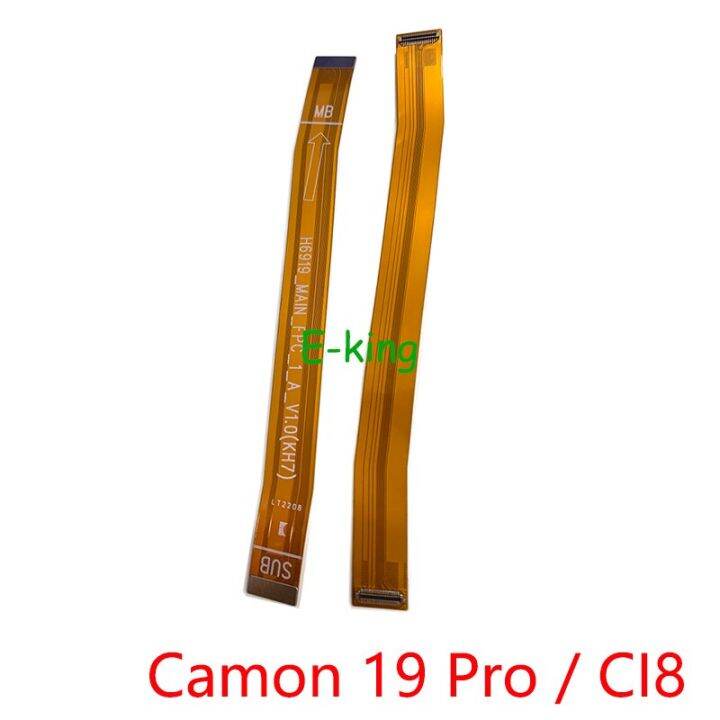 Mainboard Flex For Tecno Camon 16 17 19 Pro LA7 Motherboard Connector