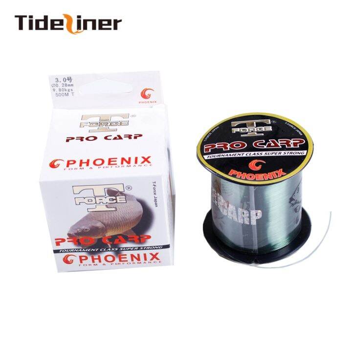 except-tideliner-500m-week-polyethylene-super-carp-feeder-fishing-line-hengelsport-super-strongly-served-garcial