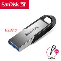 Sandisk 100 USB flash 16GB 32GB 64GB 128GB 256GB Genuine Ultra Flair USB 3.0 metal DJ OTG Type C DIY Logo Disk On key Pendrive