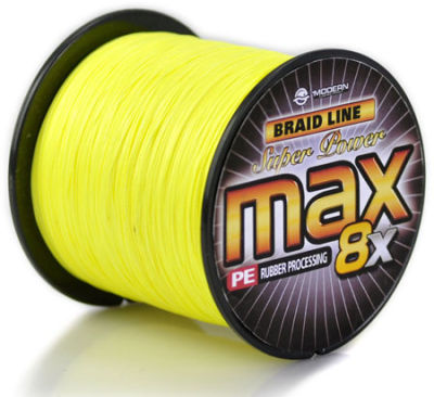 500M MODERN Braided Fishing Line MAX Series Japan Multicolor 10M 1 Color Mulifilament PE Fishing Rope 8 Strands Braided Wires