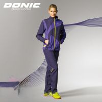 DONIC Table tennis clothes winter sportswear long sleeve ping pong Badminton Sport Jerseys 2021 coats trousers