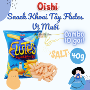 ĂN VẶT TUỔI THƠCOMBO 10 Gói x 40gBánh Snack Bim Bim Khoai Tây Vị Muối