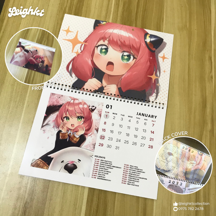 Free Downloadable Romance Anime Calendar 2022 – All About Anime and Manga