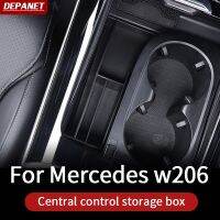 กล่องเก็บของตรงกลาง Depanet สำหรับ Mercedes W206 C 2022 180 200 260 300ตกแต่งภายใน