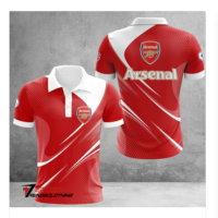 Arsenal 3D High Quality New Design Hot Selling Multi Style Polo Shirt (Contact Online for Free Customization) - NO.HSGHK62W