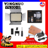 【จัดส่งฟรี 】YONGNUO Yn300III ไฟต่อเนื่อง อุณหภูมิสี 5500K ใช้สำหรับงานถ่ายภาพ ถ่ายวีดีโอ ไฟติดหัวกล้อง  แถมฟรี Adepter Power X1 ชิ้น