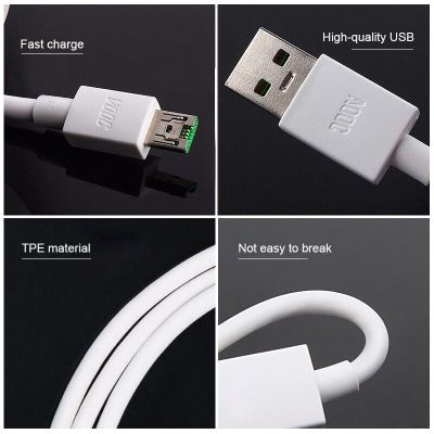 100 ORIGNAL VOOC Fast Charging Cable +Fast Charger For A3s F9 F7 F11 a7 a83 R7 R9 F1 R7s