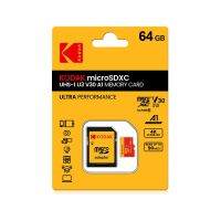 Kodak ไมโครการ์ด Sd การ์ดความจำสีแดง C10แฟลช Adapte Microsdhc Microsd 32Gb 64Gb Microsdhc A1การ์ด Tf Cartao