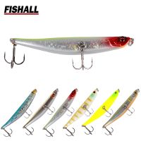 Fishall-Leurre méné rigide courbé appât Élflottant WobJeff idéal pour le bar ou le brochet profondeur de 106m 10.3 m 86mm 7g 0.5mm 0.8g