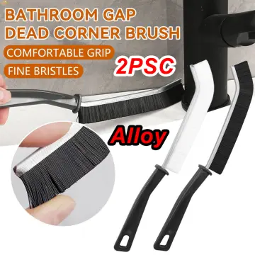 Household Cleaning Tool Durable Alloy Stiff Bristles Gap Cleaning