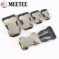 2/4/10Pcs Metal Side Quick Release Buckles 10-25mm Pet Safety Bag Buckle Backpack Strap Connector Clasp DIY Garment Accessories