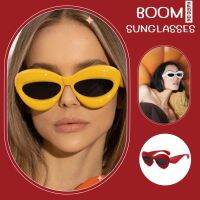 BOOM?แว่นตากันแดด แฟชั่น เลนส์เทากรอบ 6 สี