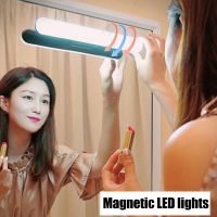 LED Makeup Lamp Light USB Eye Protection Rechargeable Portable Hanging Magnetic Lamp Touch Switch Mirror Light Selfie Light Pens