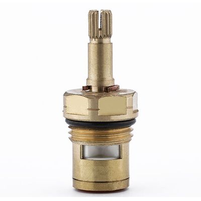 55.5mm long brass faucet 1/2 brass quick opening ceramic valve core 21KDW1017 plumbing hardware
