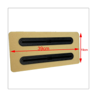 2X Hydrofoil Rail Box Foil Box Pvc Foam Hydrofoil Box(Black)