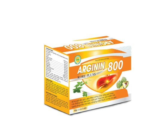 Viên uống giải độc gan arginin 800 kore plus-giúp thanh nhiệt, giải độc - ảnh sản phẩm 1