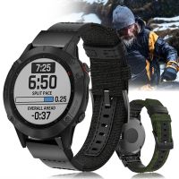 LASGO สายนาฬิกาไนลอน 22 มม. สําหรับ Garmin Fenix 6 Pro 5 Plus Fenix 5 6 แบบปลดเร็ว