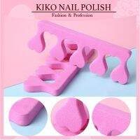 ที่คั่นนิ้วมือ/เท้า  ที่คั่นนิ้วเท้าฟองน้ำ 1 คู่ KIKO NAIL POLISH  N05