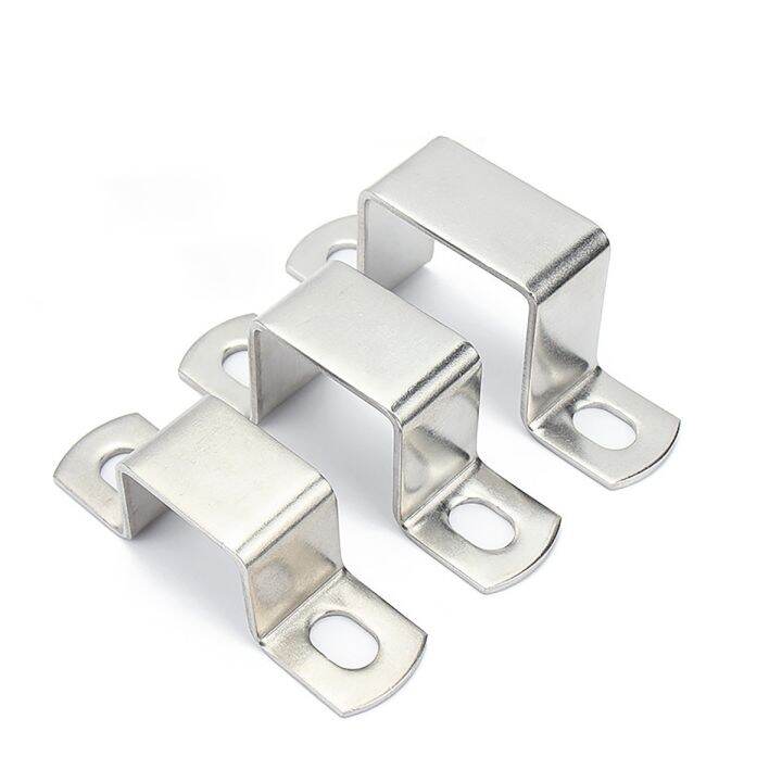 304-stainless-steel-square-clamp-square-pipe-buckle-horse-riding-clamp-right-angle-bracket-clamp-u-shaped-pipe